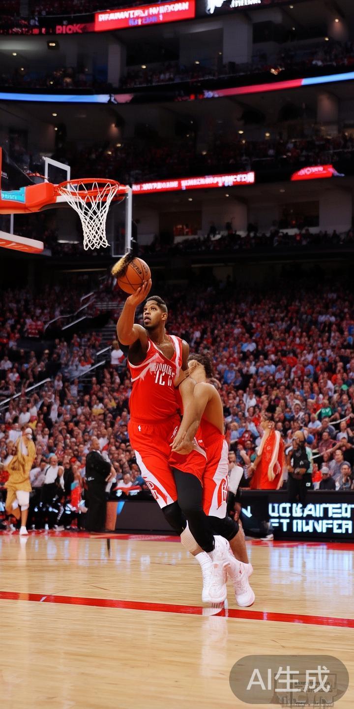 比赛一开始，火箭队就展现出强烈的进攻欲望，利用快速