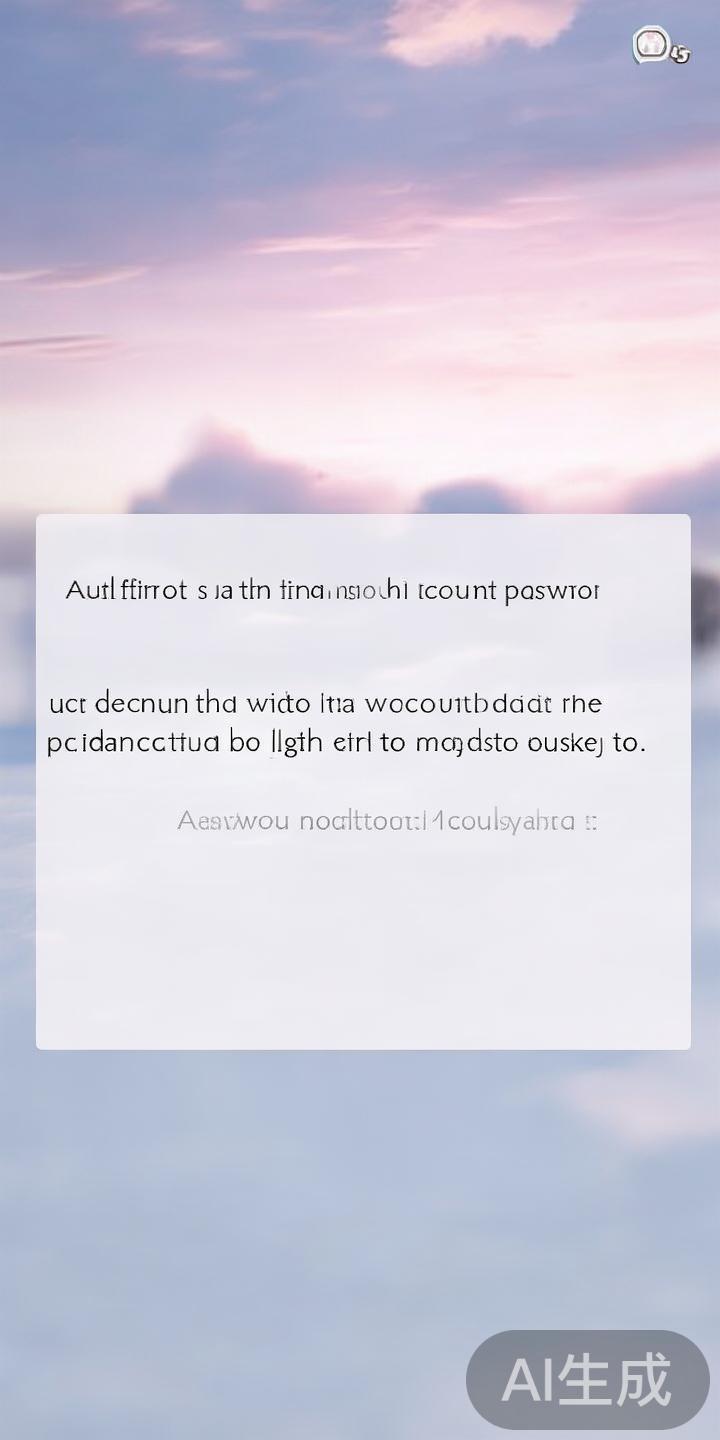 欧宝体育近期登录异常原因及详细解决方案分析 5. 账号密码错误或账号被冻结
输入错误的账号密